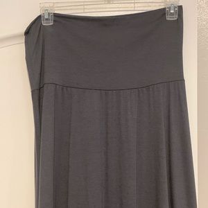Dark gray dress